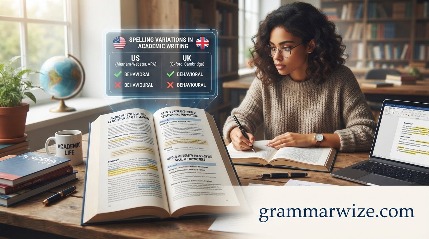 Behavioral vs Behavioural in Academic Writing