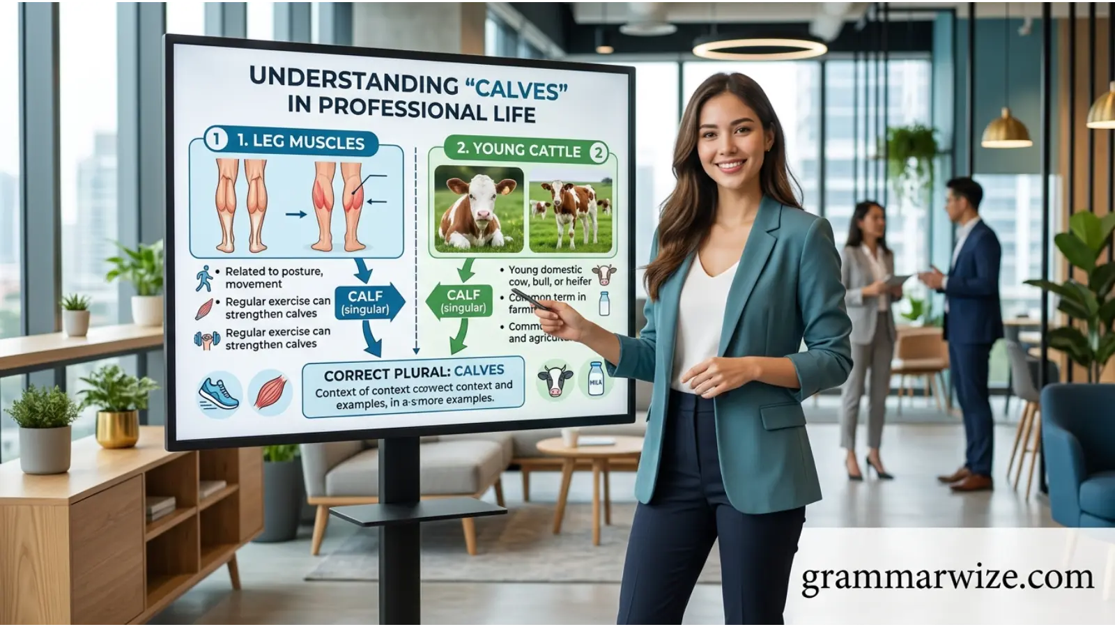 Calfs or Calves in Professional Life