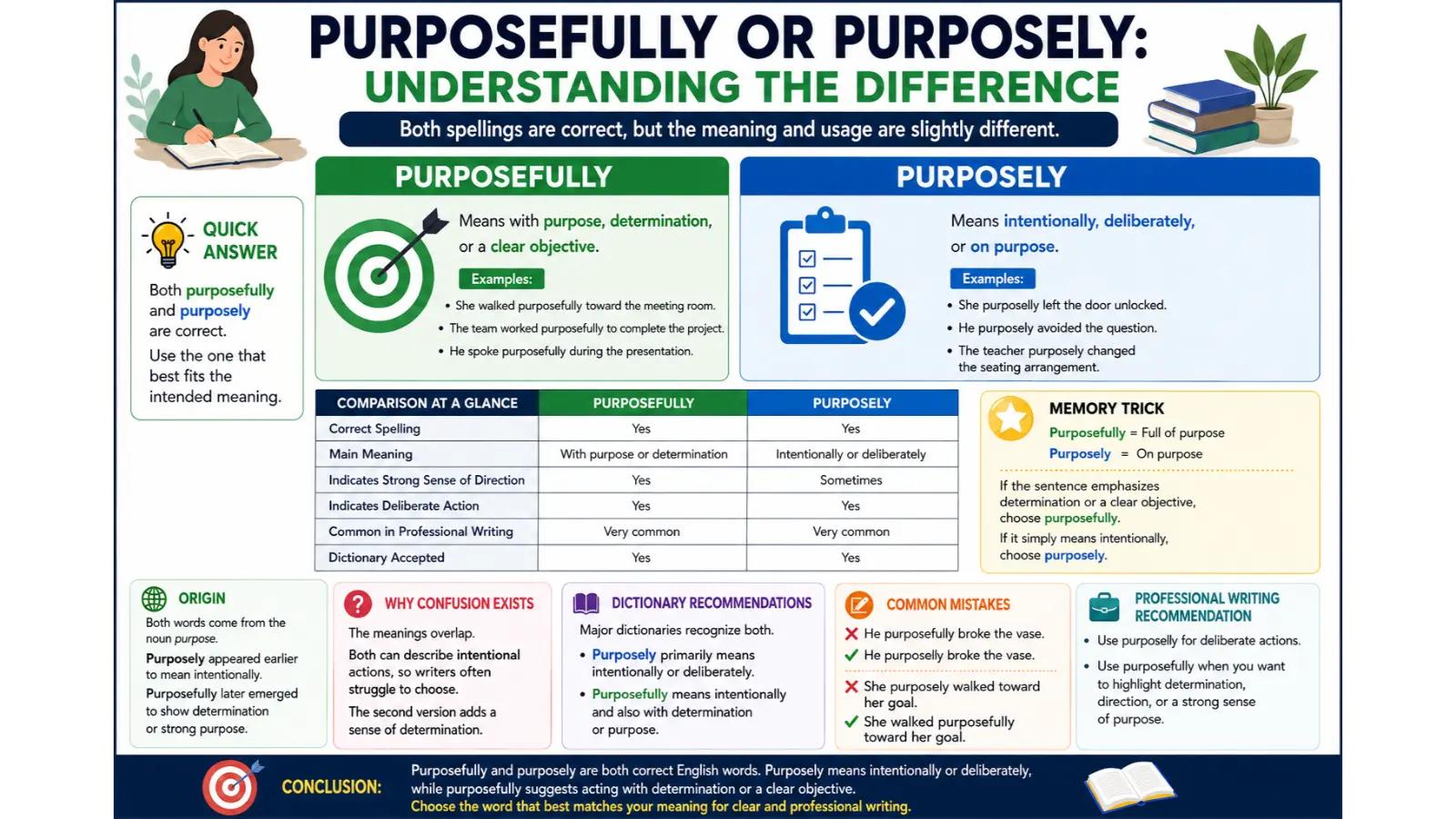Purposefully or Purposely