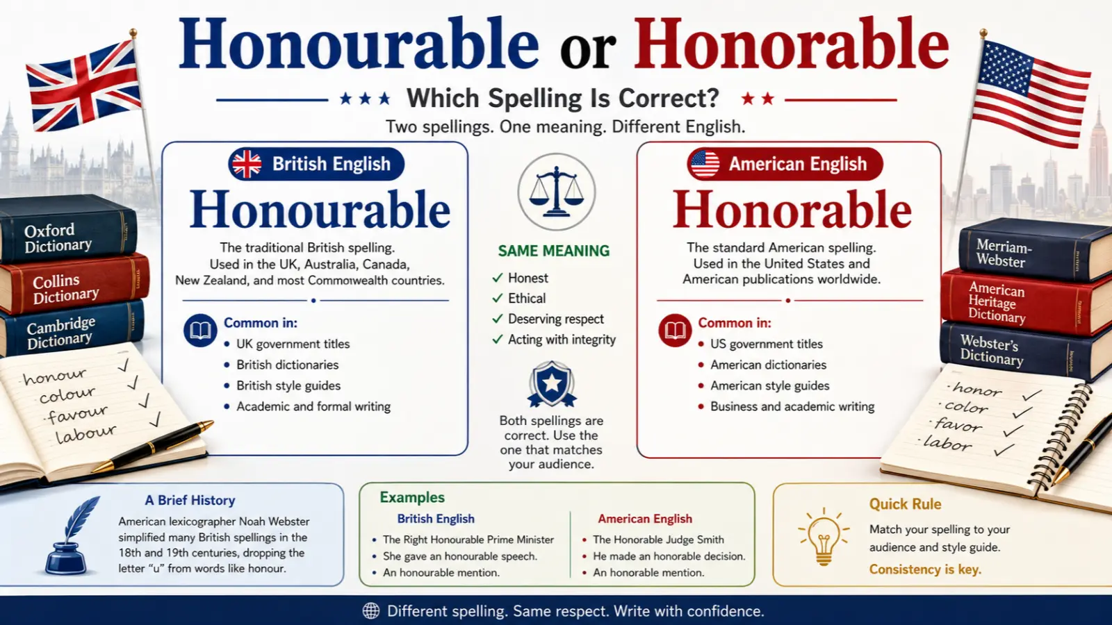 Honourable or Honorable