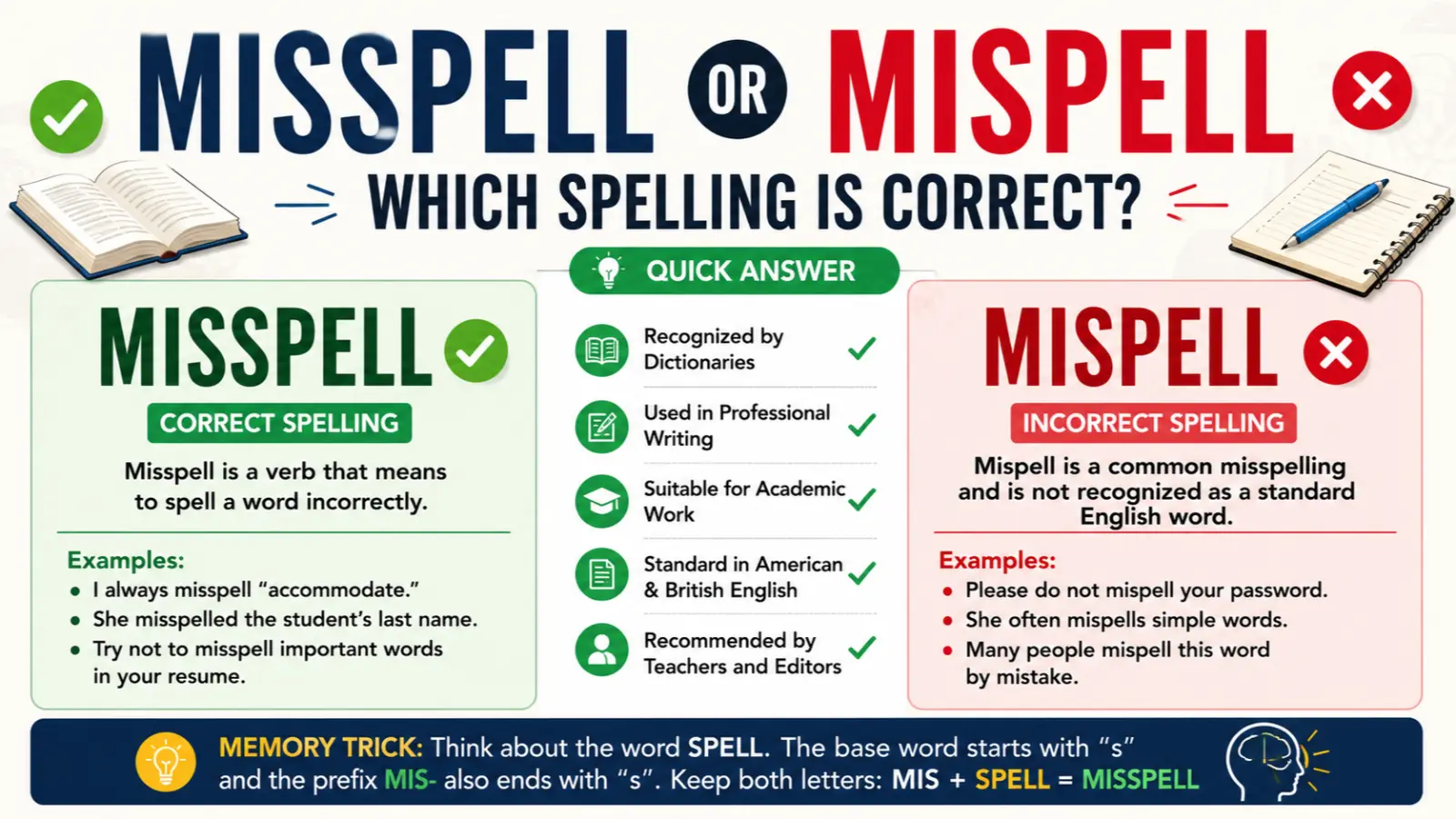 Misspell or Mispell