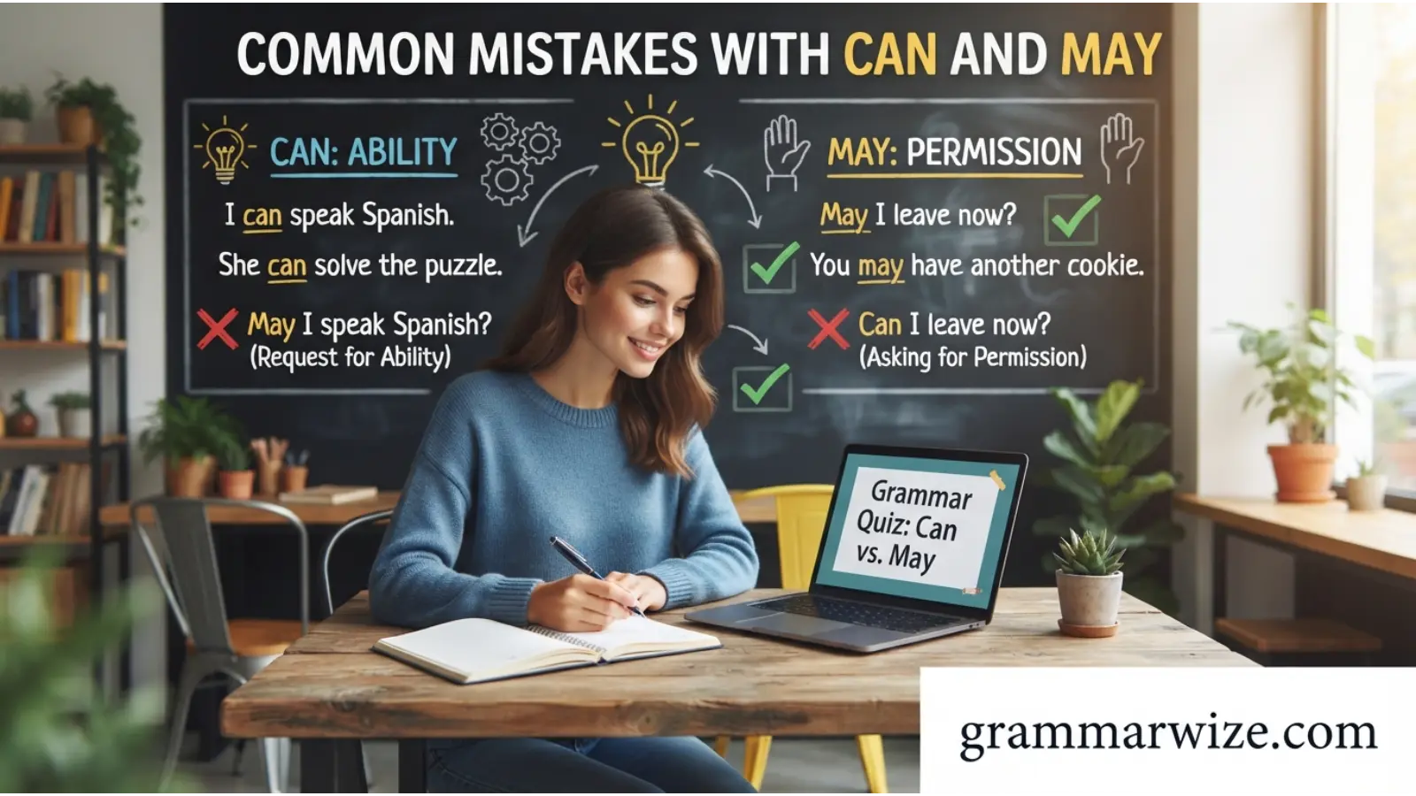 Common Mistakes With Can and May