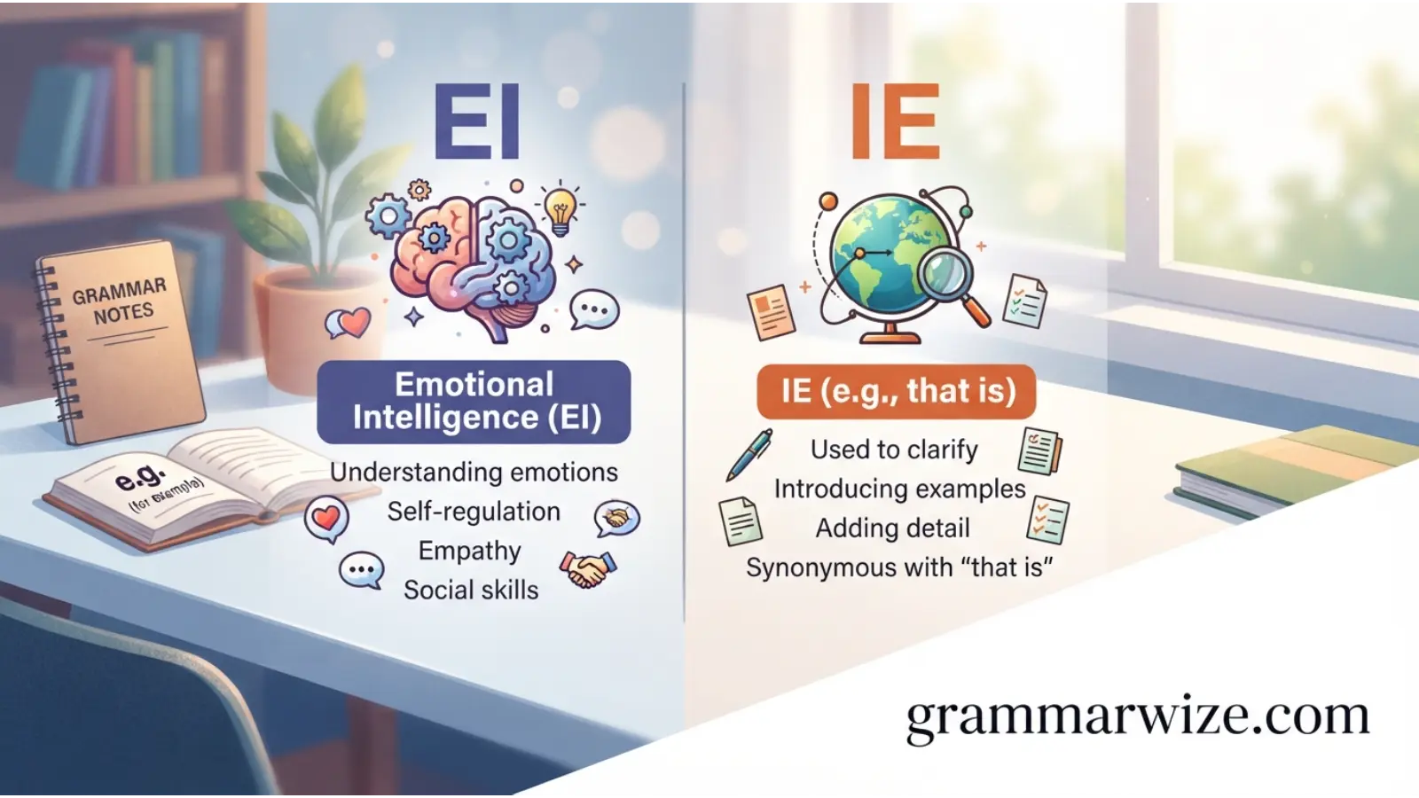 What Do EI and IE Mean?