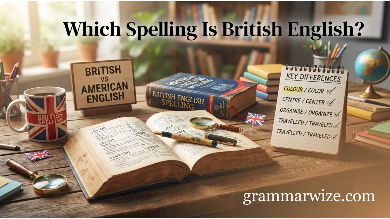 Which Spelling Is British English?
