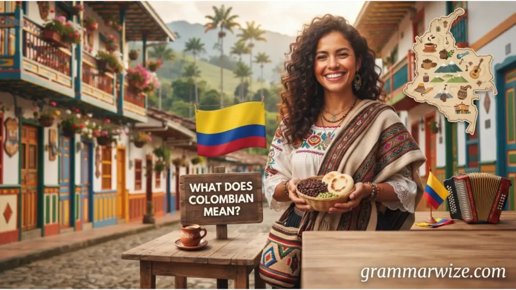 What Does Colombian Mean?