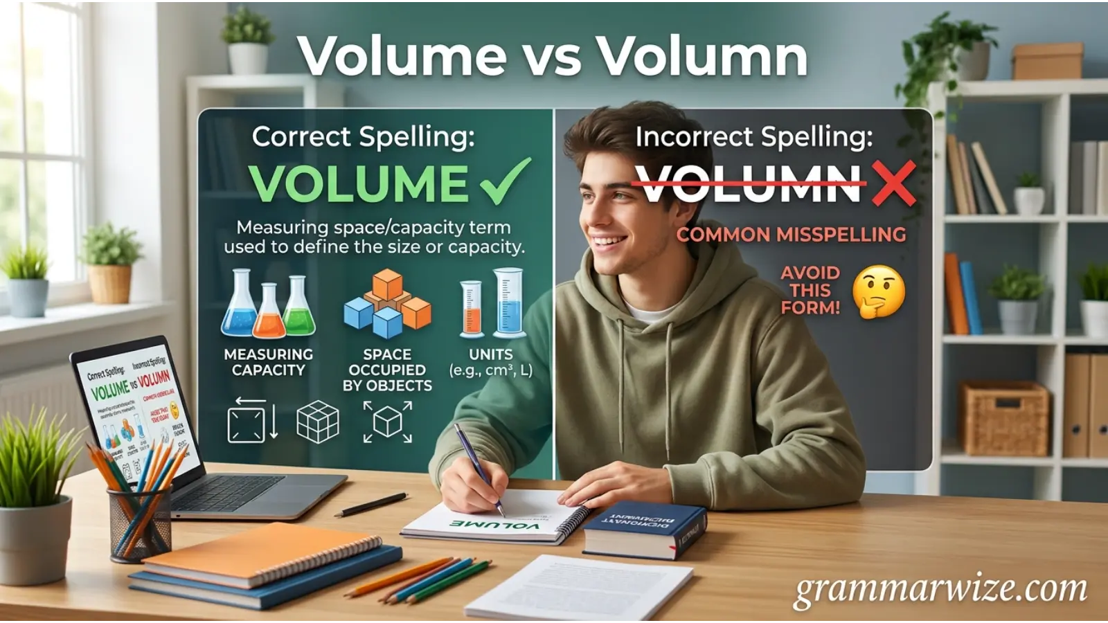 Volumn vs Volume for Students