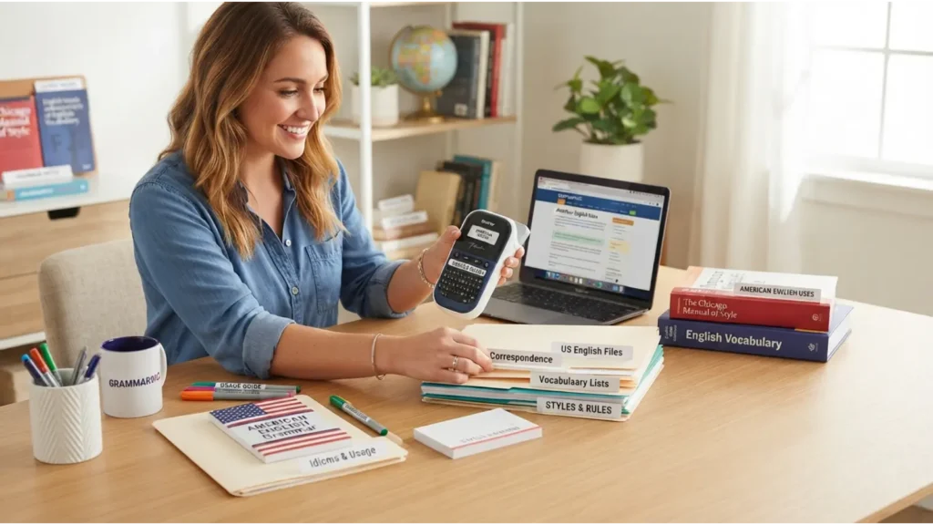 American English Uses Labeler