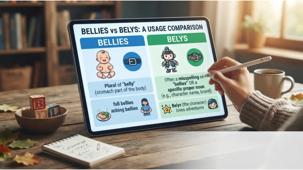 Bellies vs Belys Comparison
