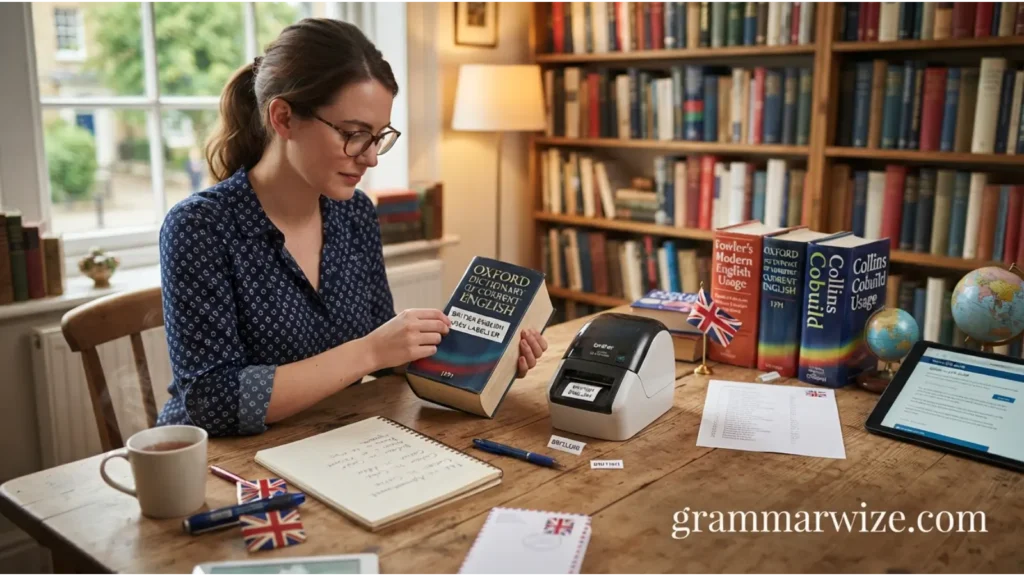British English Uses Labeller