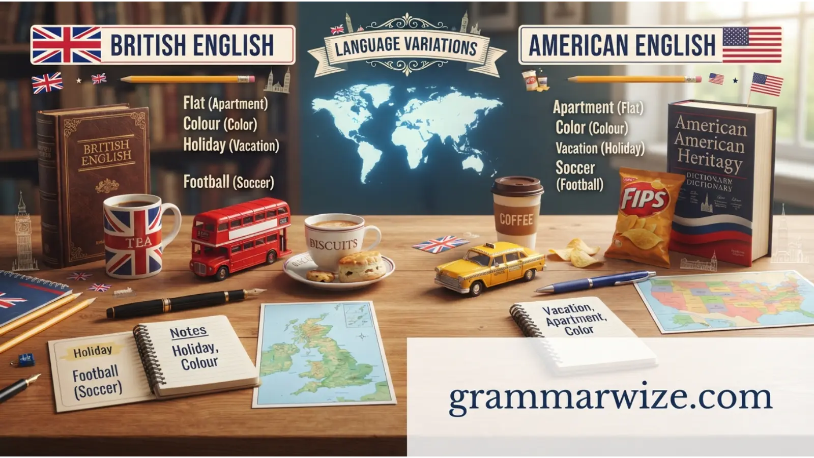 British English vs American English