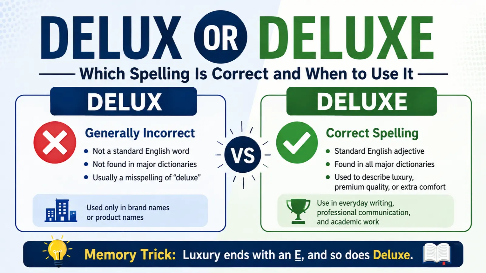 Delux or Deluxe