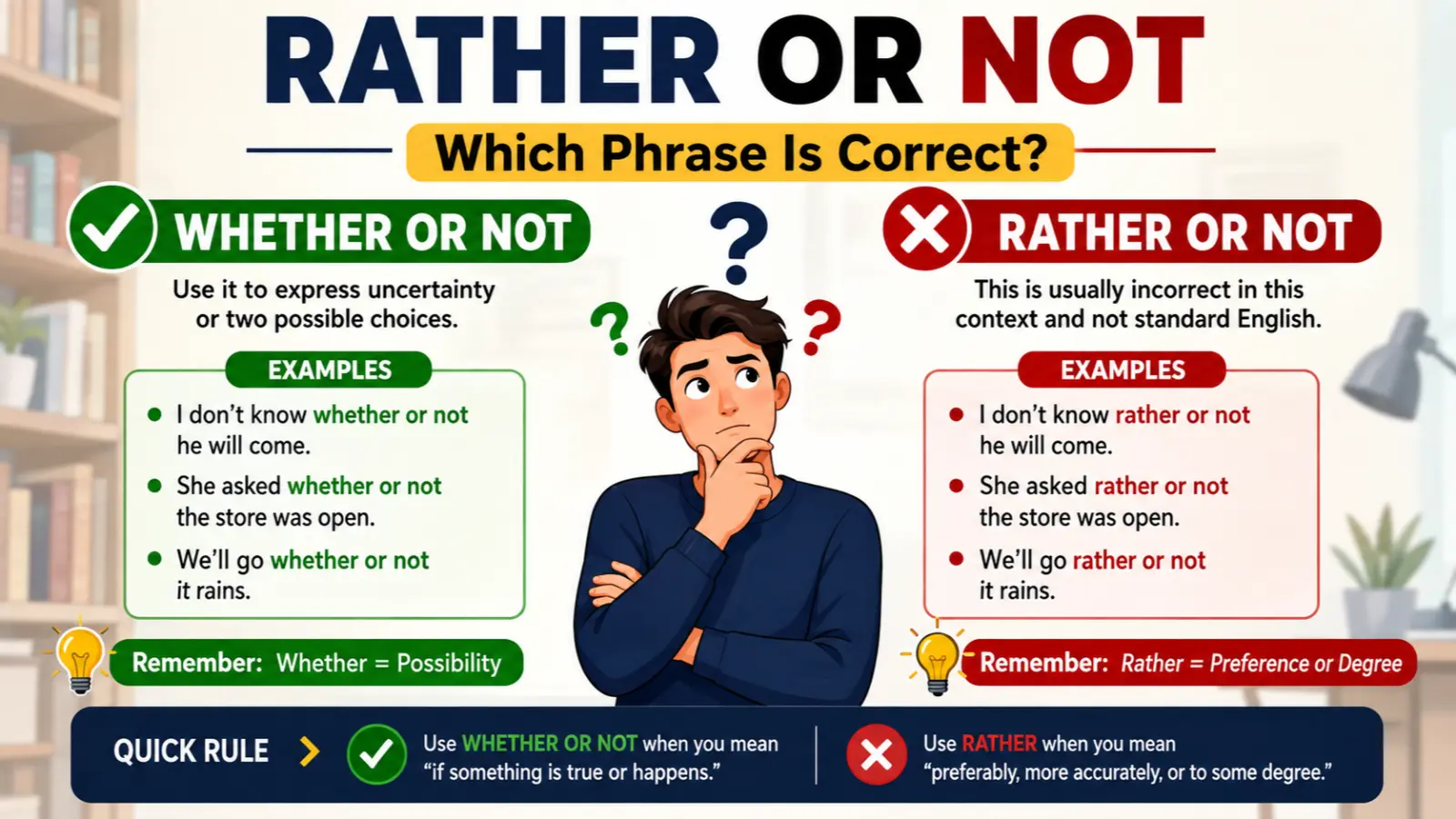 Rather or Not