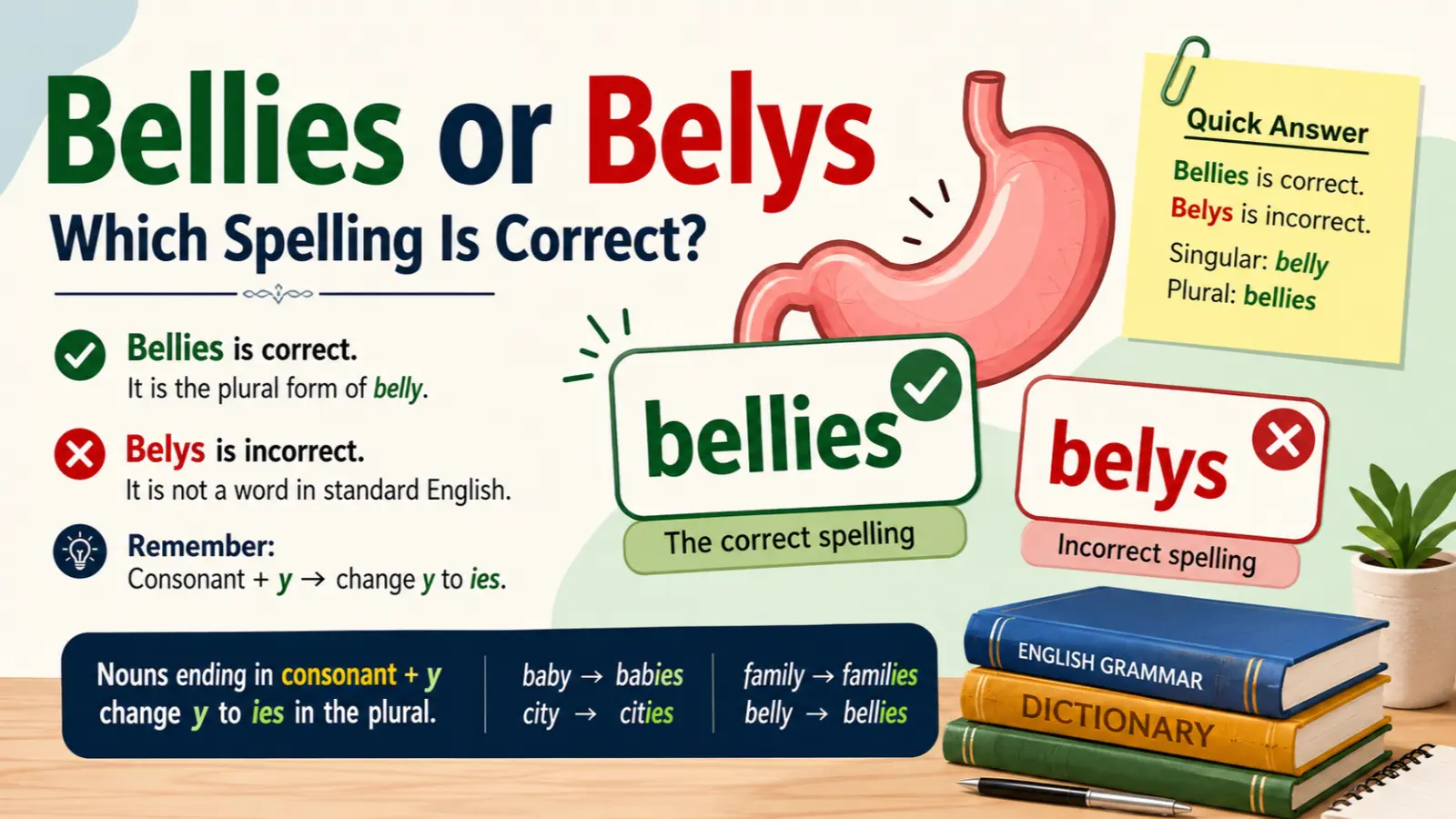 Bellies or Belys