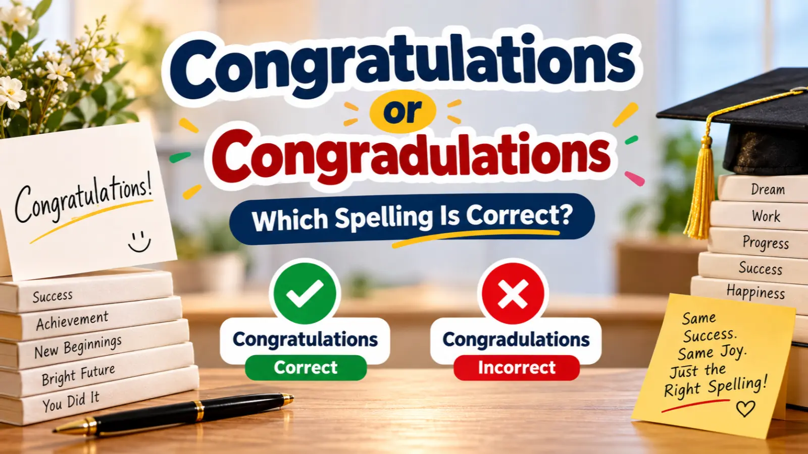 Congratulations or Congradulations