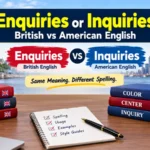 Enquiries or Inquiries