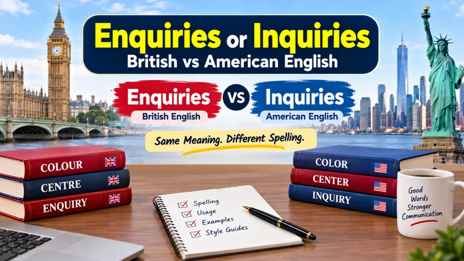 Enquiries or Inquiries