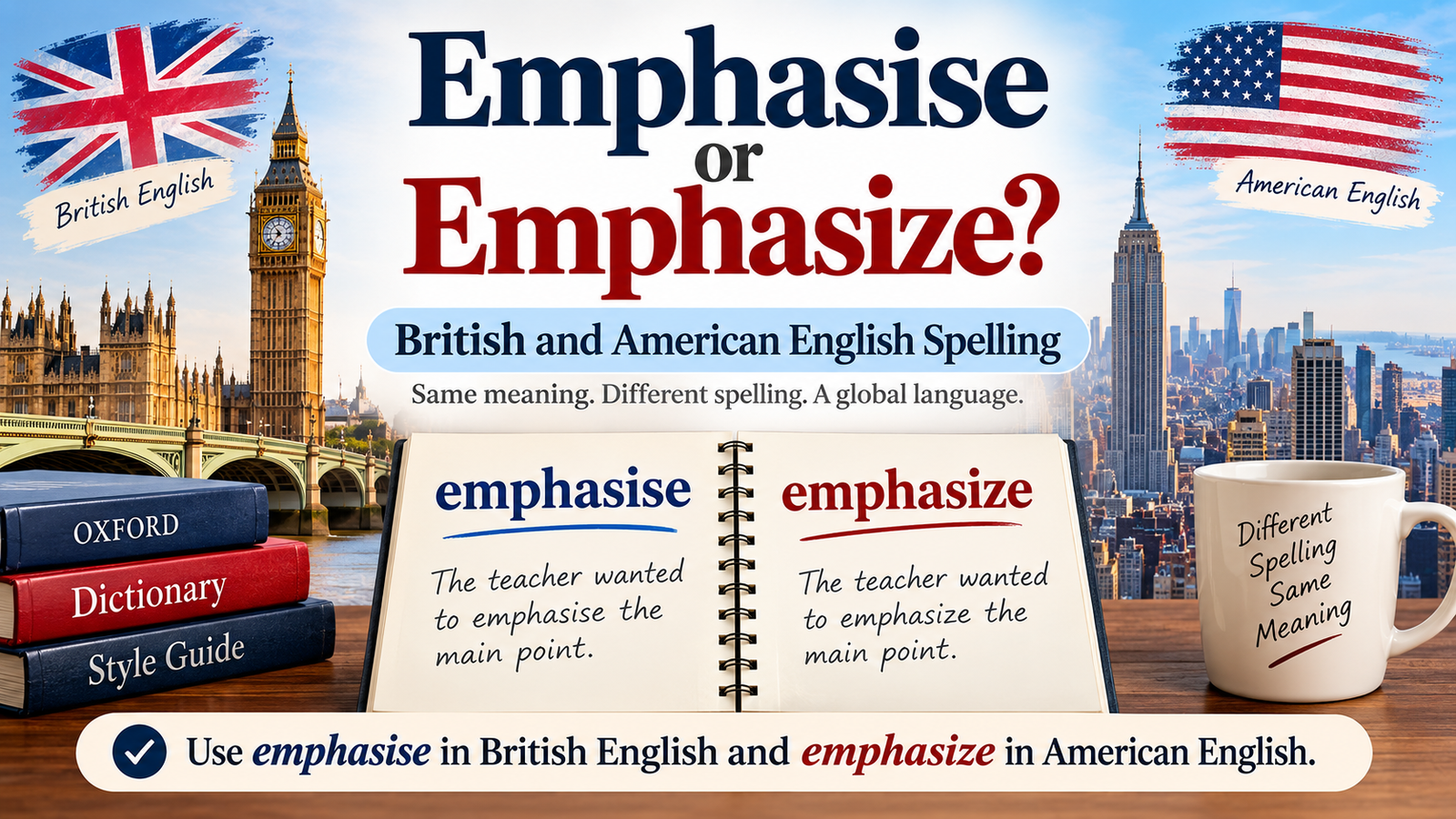 Emphasise or Emphasize