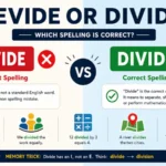 Devide or Divide
