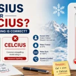 Celsius or Celcius