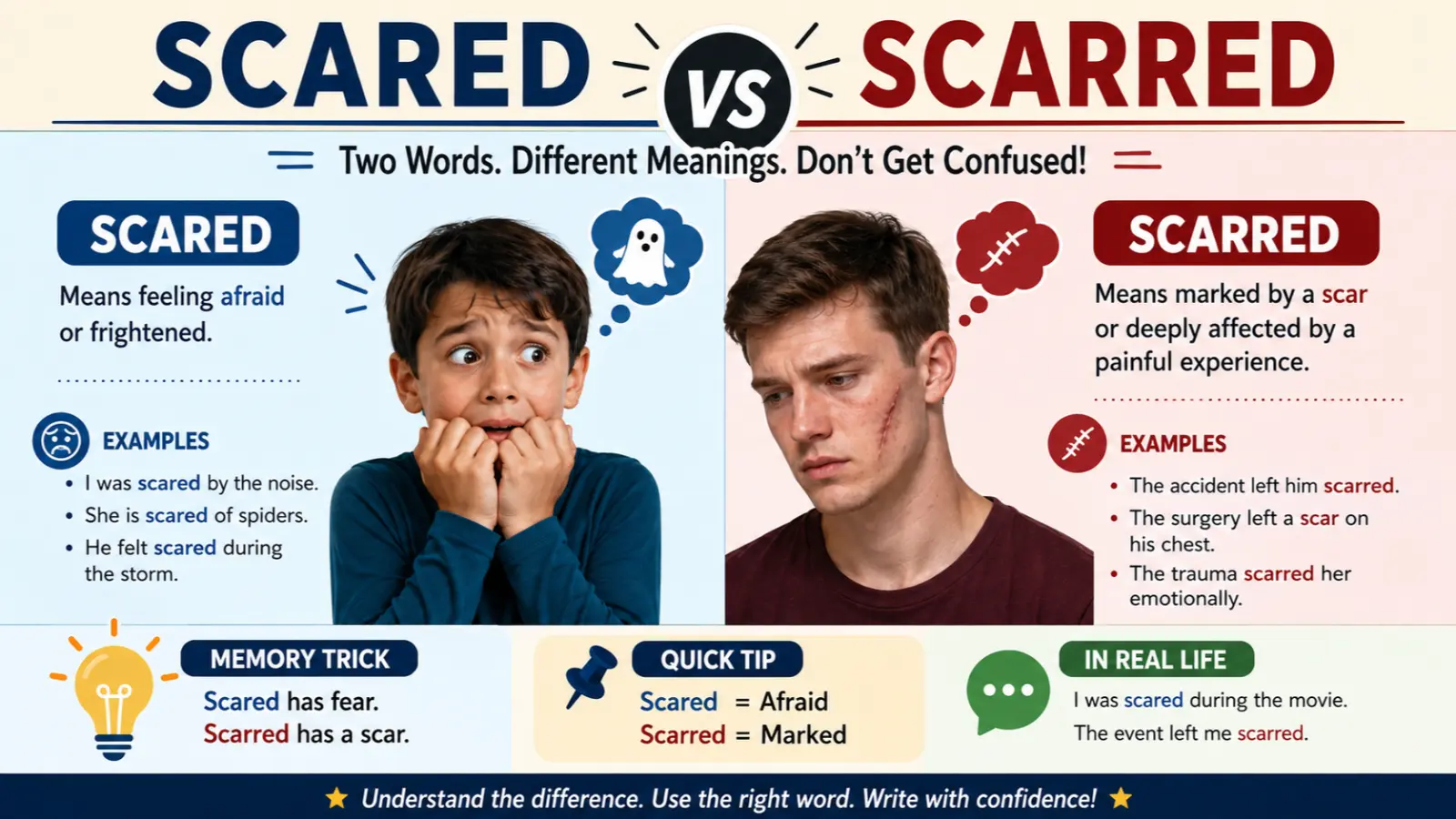 Scared or Scarred