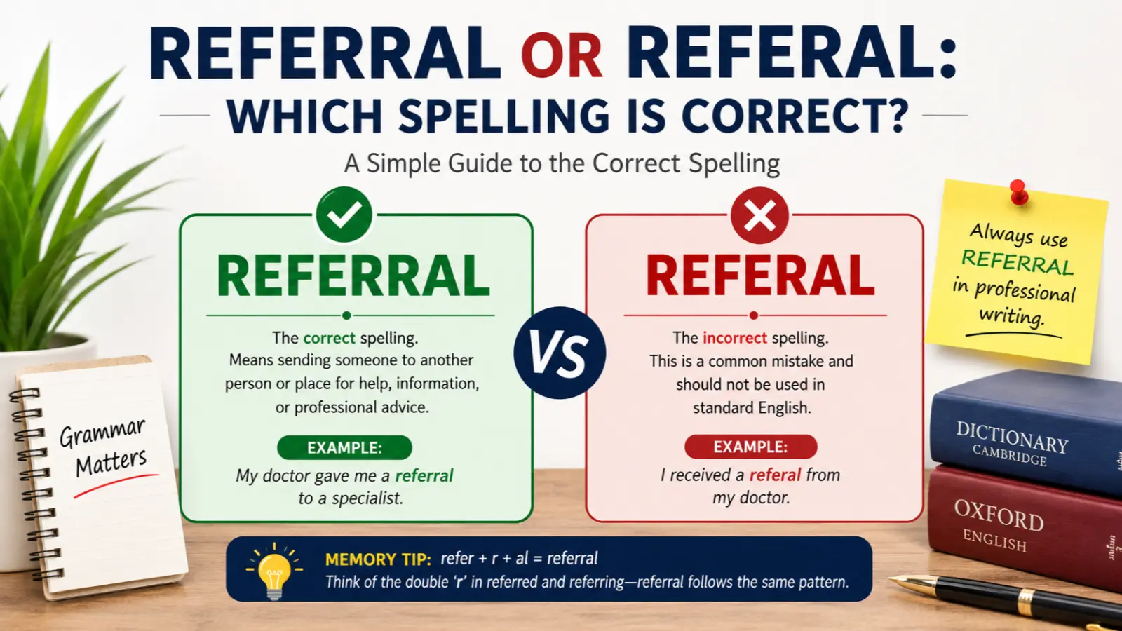 Referral or Referal