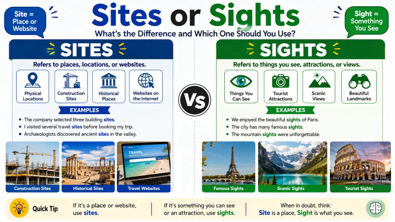 Sites or Sights