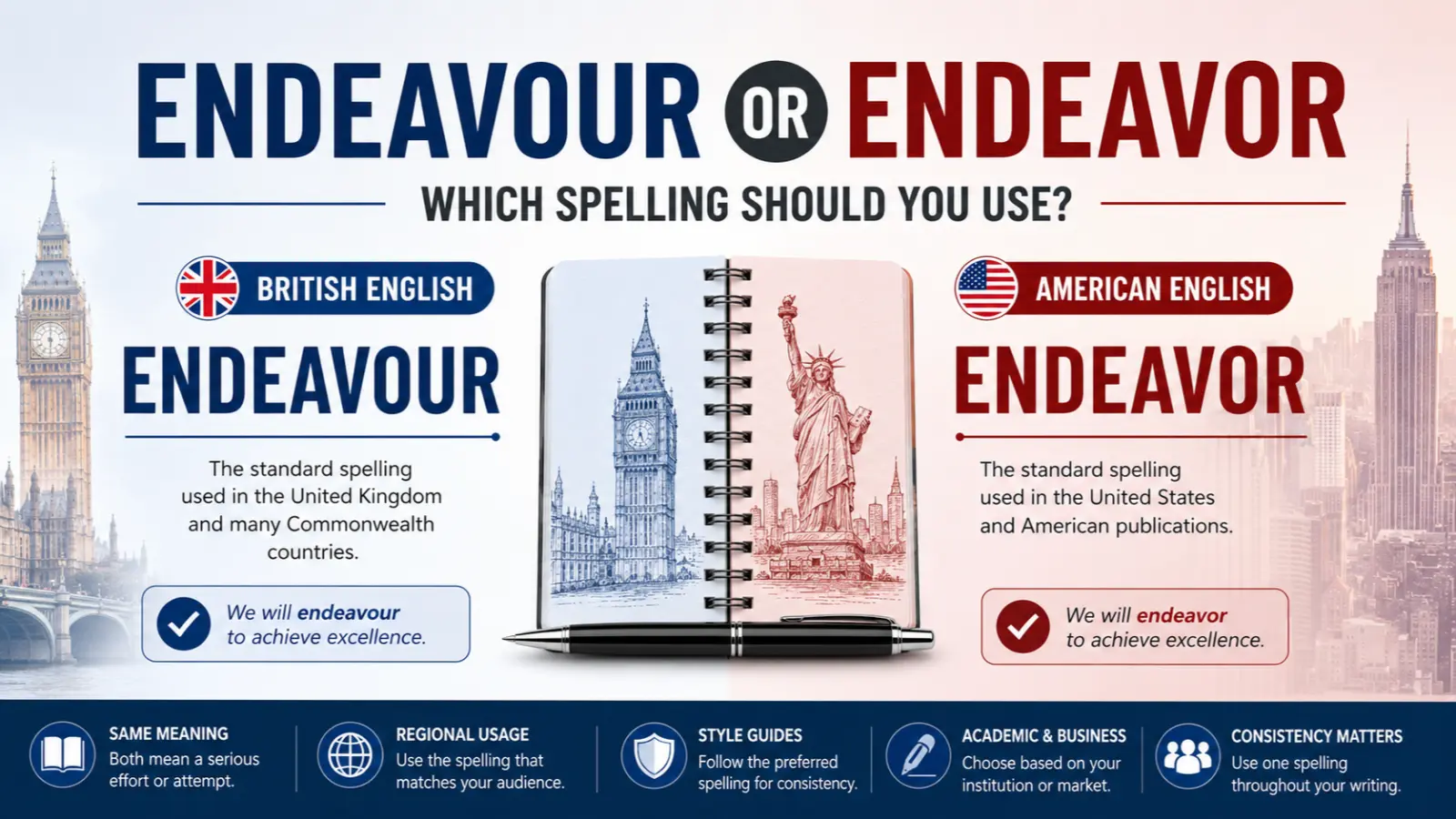 Endeavour or Endeavor