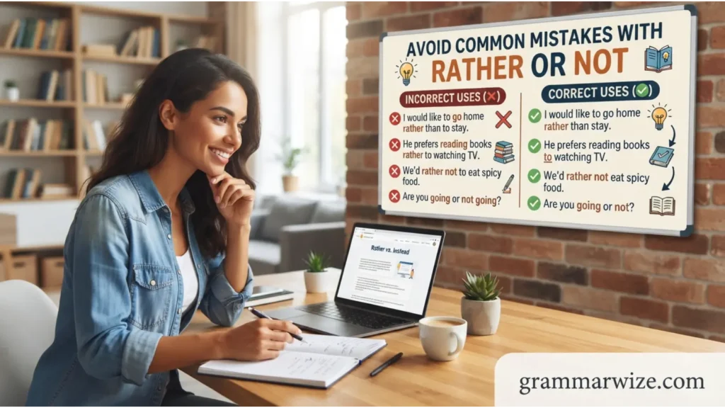 Common Mistakes With Rather or Not
