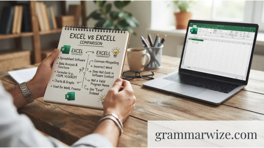 Excel vs Excell Comparison