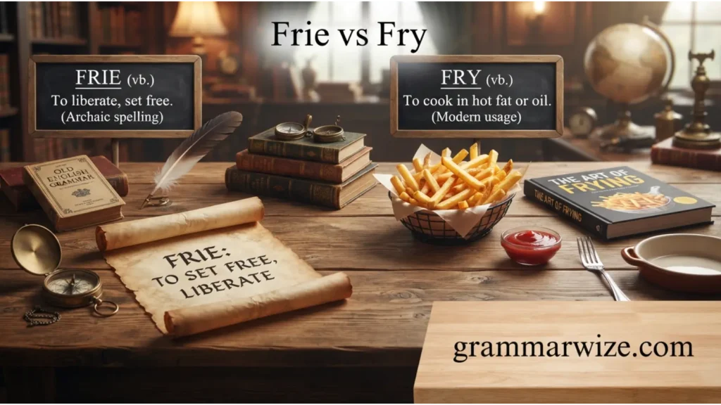 Frie vs Fry Comparison