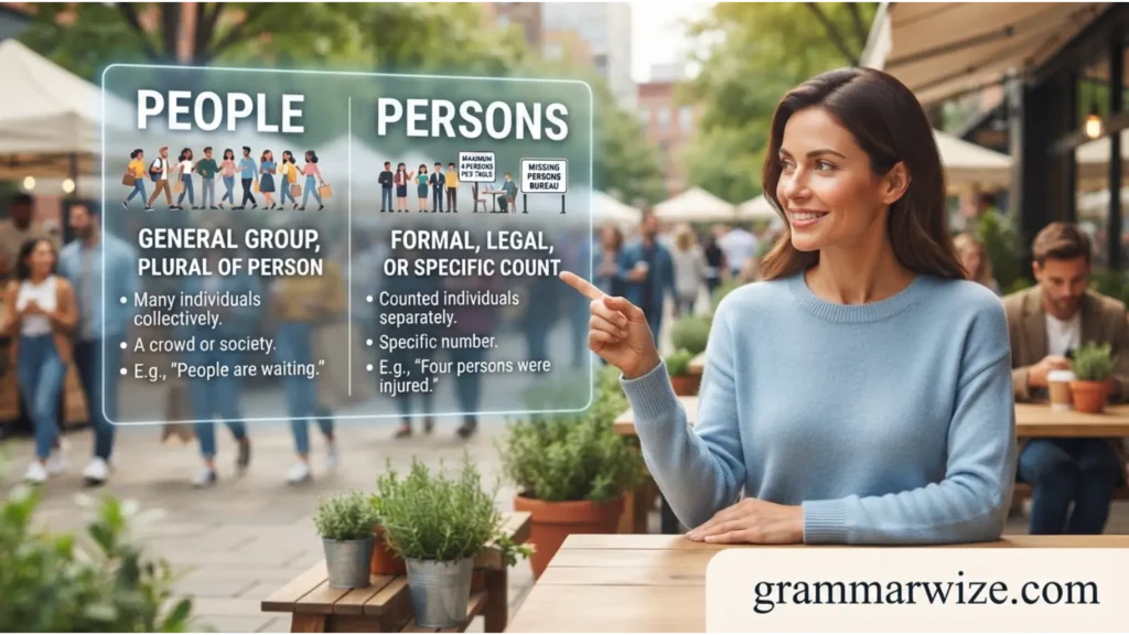 People vs Persons Comparison