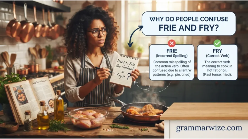 Why Do People Confuse Frie and Fry?