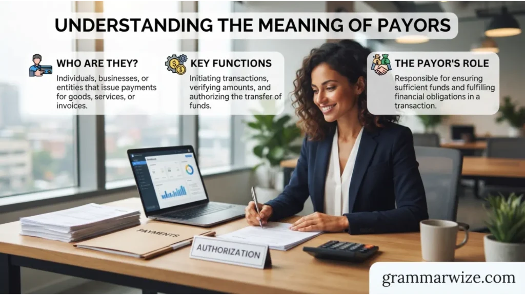 Meaning of Payors