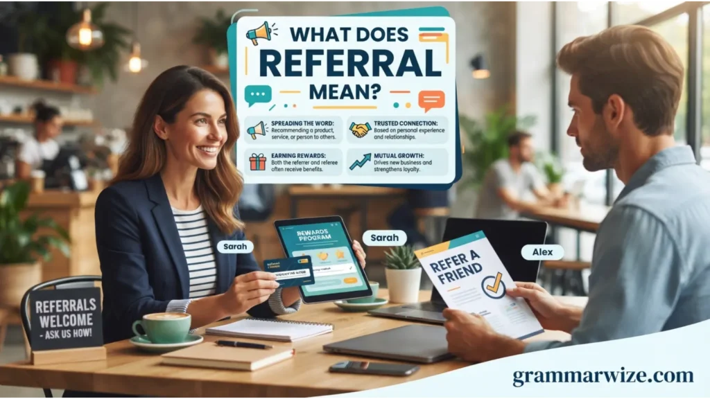 What Does Referral Mean?