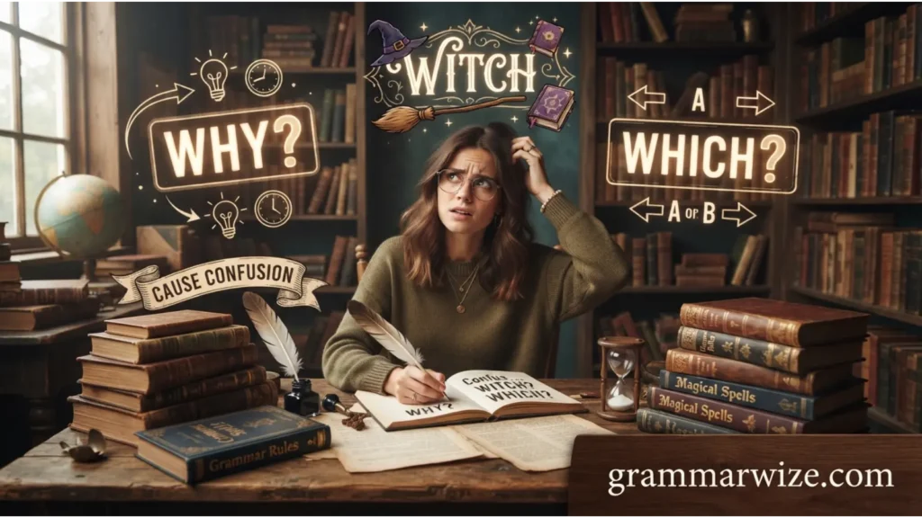 Why Witch and Which Cause Confusion