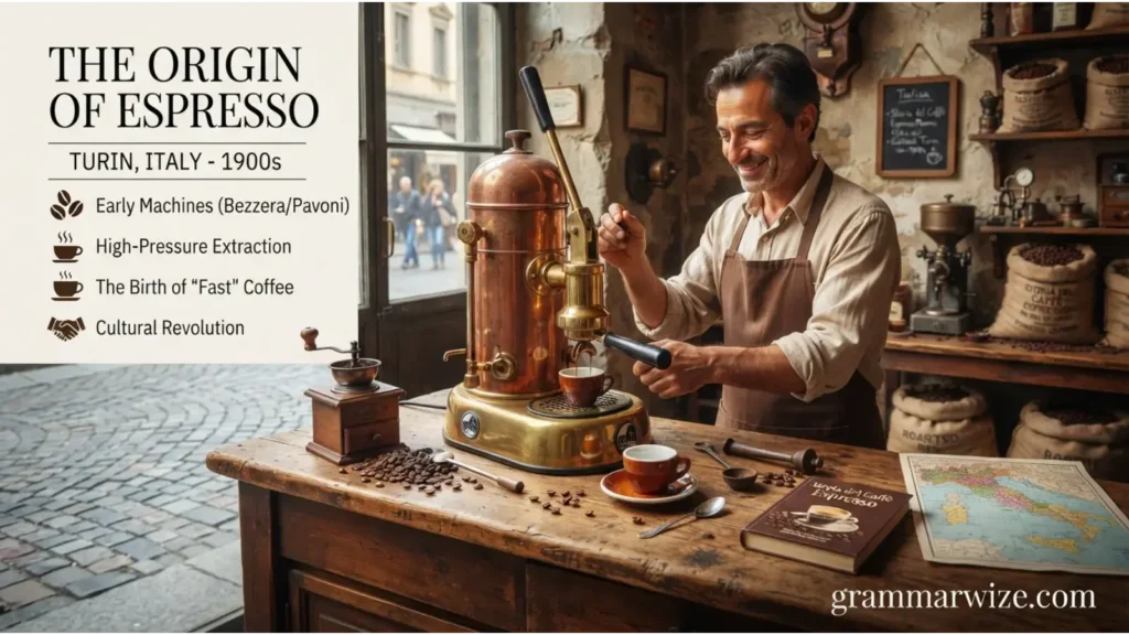 The Origin of Espresso