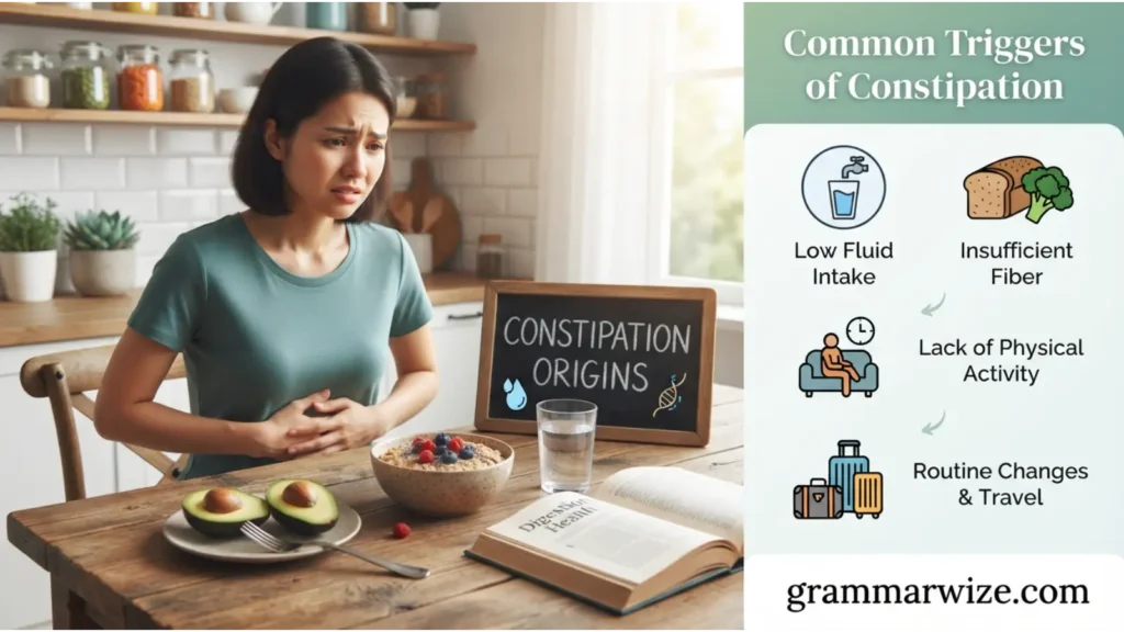 Origin of Constipation