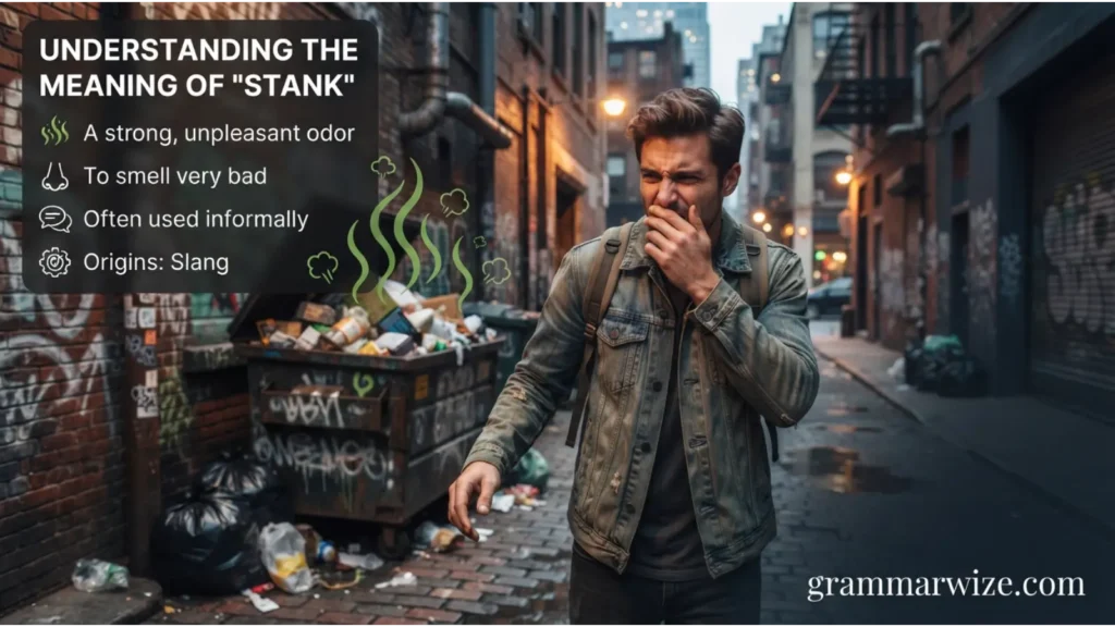 Meaning of Stank