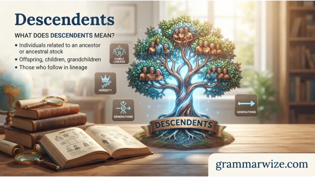 What Does Descendents Mean?