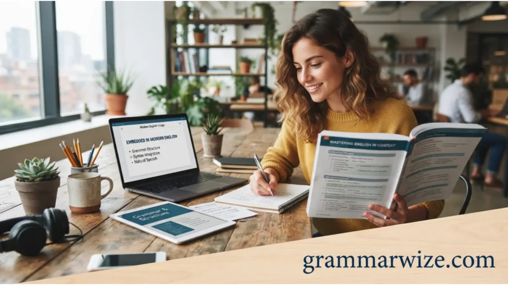Embedded in Modern English