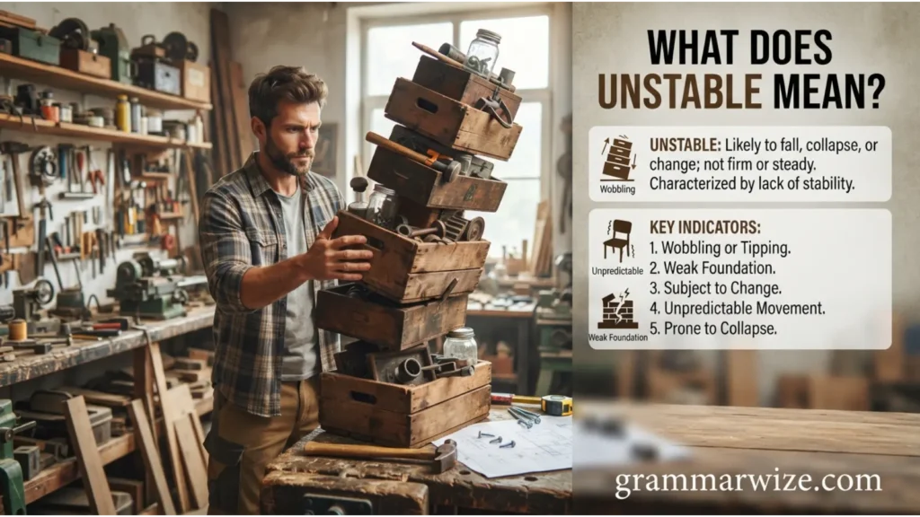 What Does Unstable Mean?
