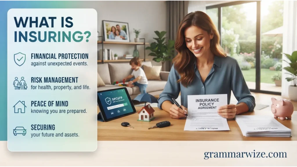 Meaning of Insuring
