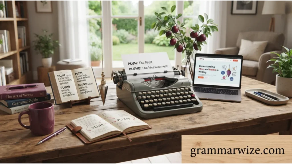 Plum and Plumb in Professional Writing