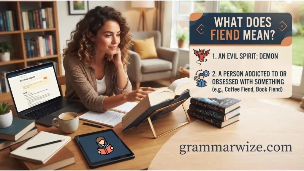 What Does Fiend Mean?