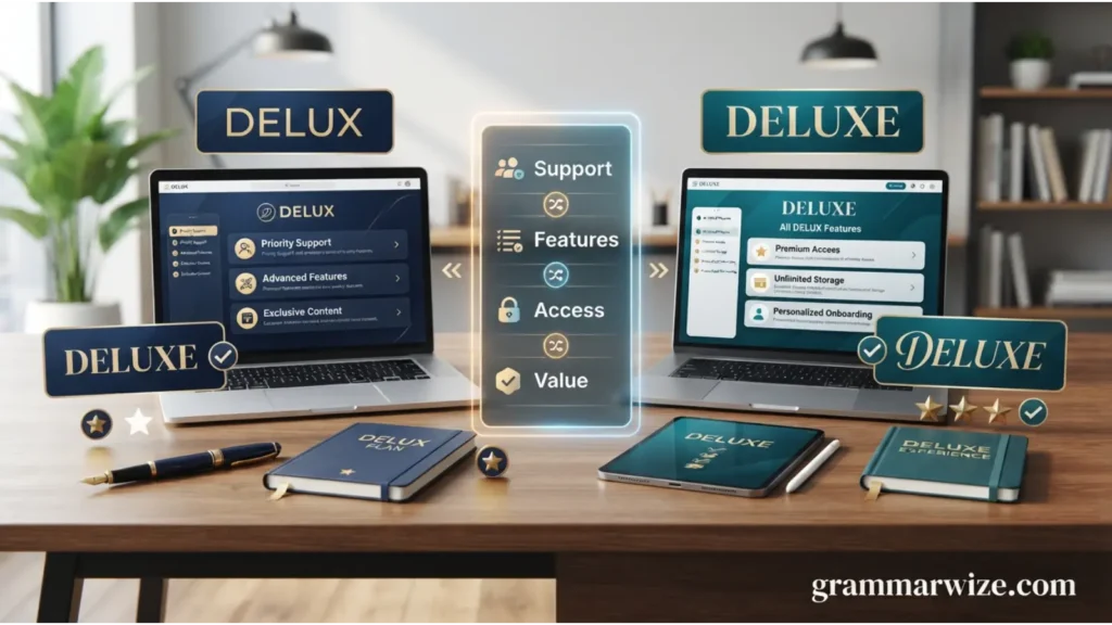 Delux vs Deluxe Comparison