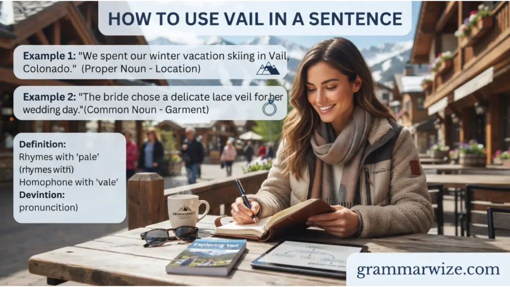 How to Use Vail in a Sentence