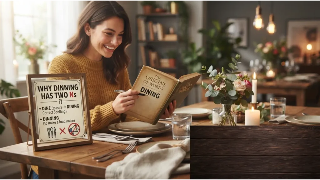 Why Dinning Has Two Ns