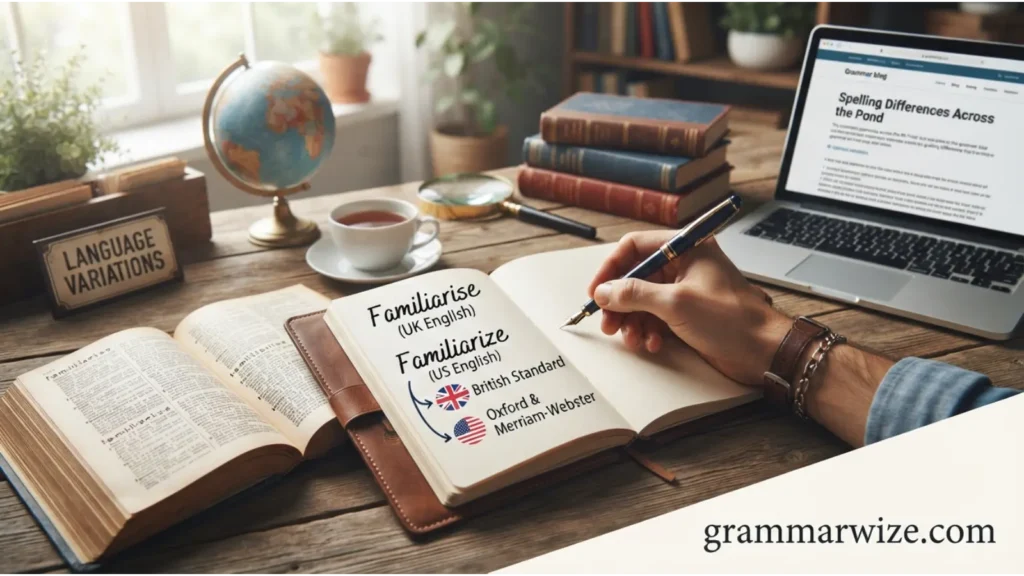 Why Do Familiarise and Familiarize Have Different Spellings?