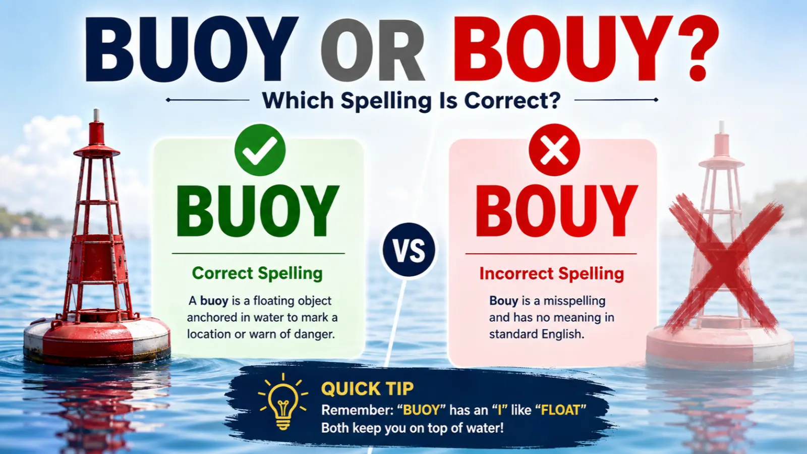 Buoy or Bouy