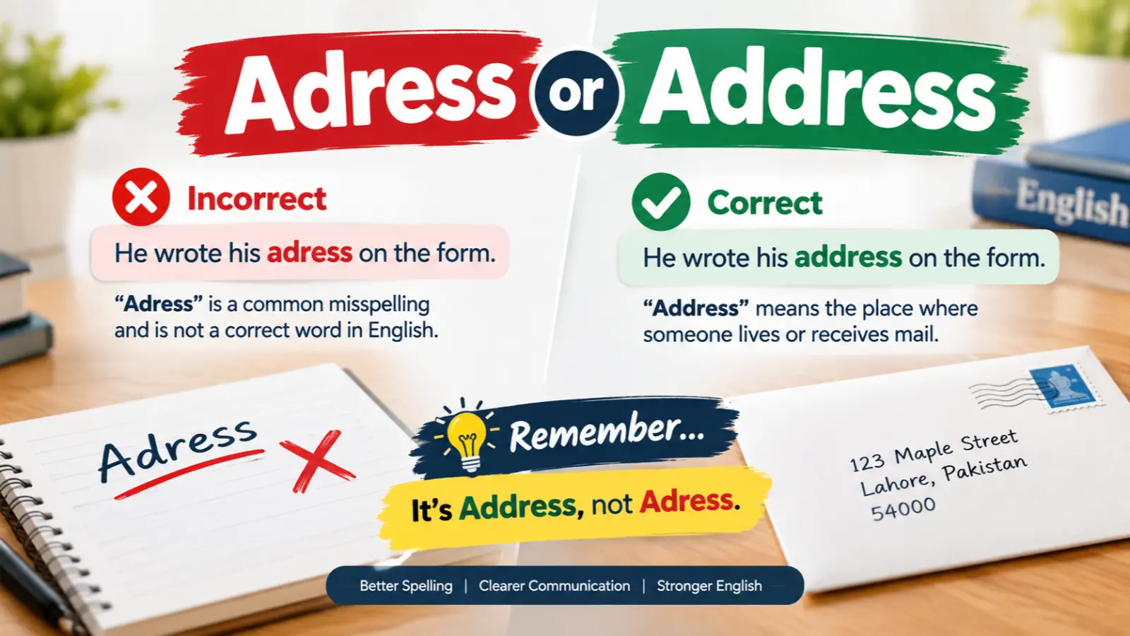 Adress or Address